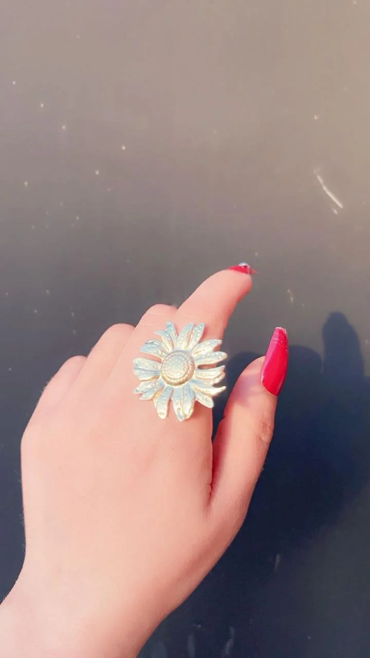 Bague fleur marguerite 🌼