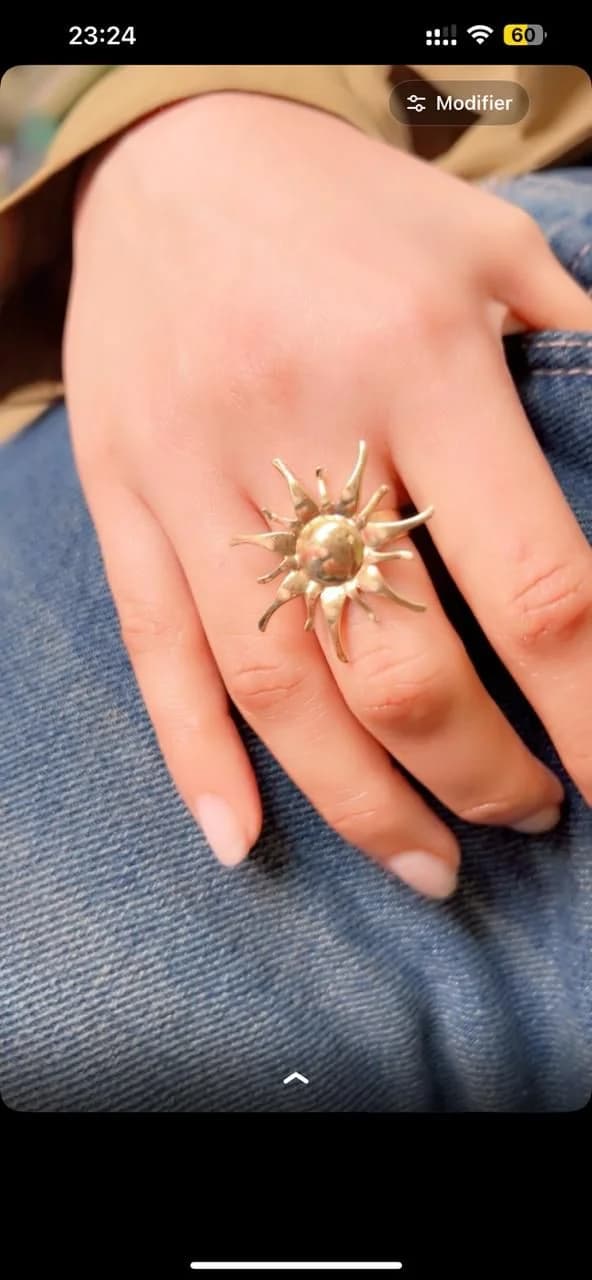 Bague Étoile d'Été ⭐